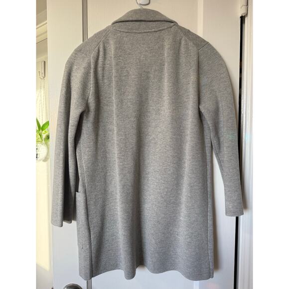 New J Crew Open Front Sophie Sweater Blazer Gray XXS - Picture 3 of 3